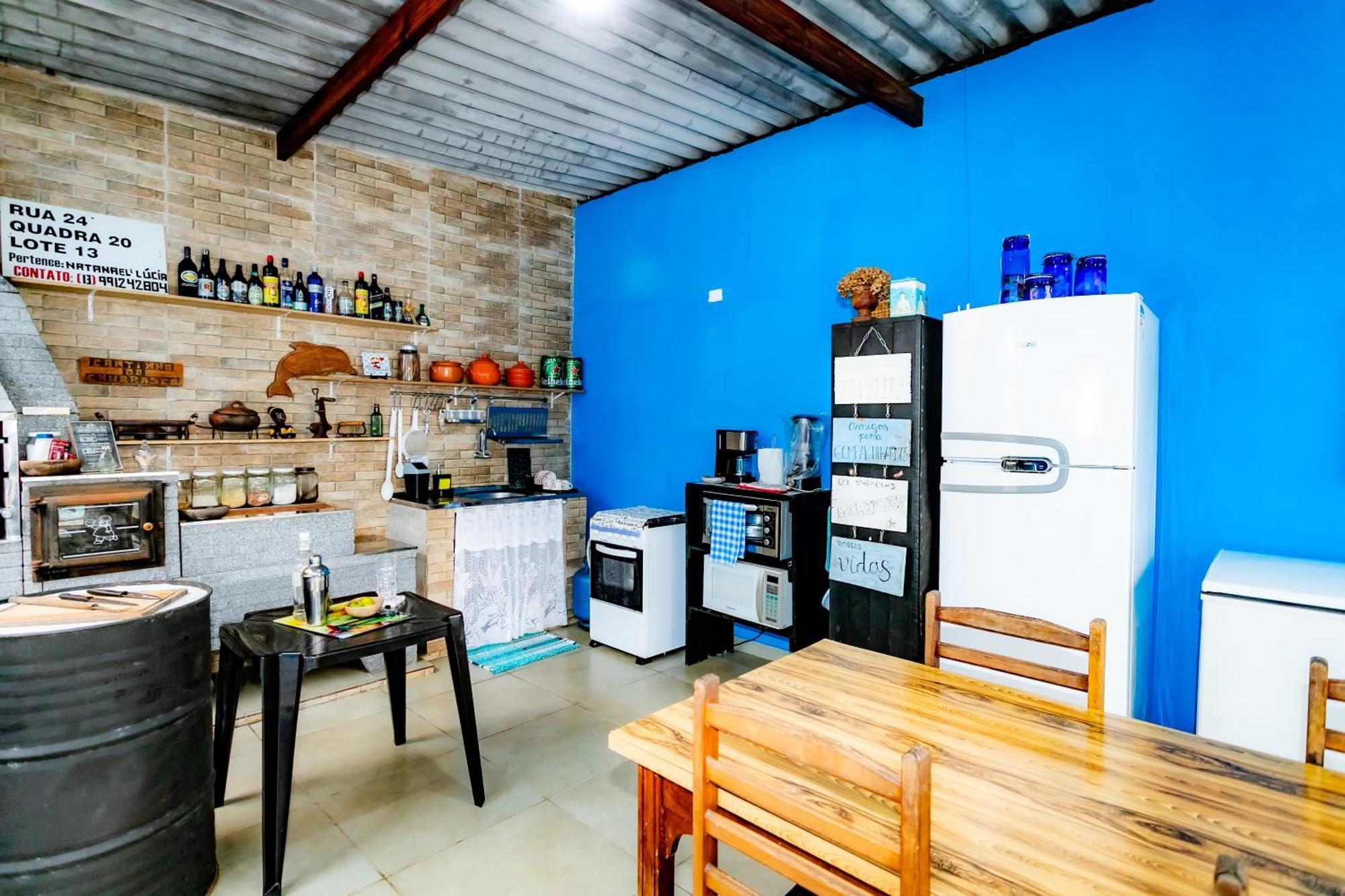 Casa Luna Peruibe, Piscina & Area Gourmet 度假居